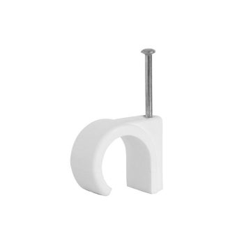 Cat5 Cable Clips (White)