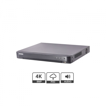 Hikvision DS-7204HUHI-K1P 4 Channel 5MP TVI PoC Hybrid