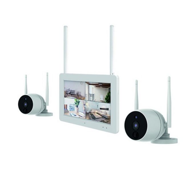 2 Camera Wireless CCTV Kit