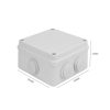 100 x 100 x 70 Junction Enclosure Box IP65 – White