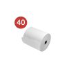 80mm x 80mm Thermal Till Roll (40 Rolls) – 2 Boxes