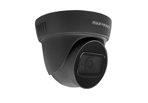 SPRo 4K 8MP Turret CCTV Camera with Built in Mic (Grey)